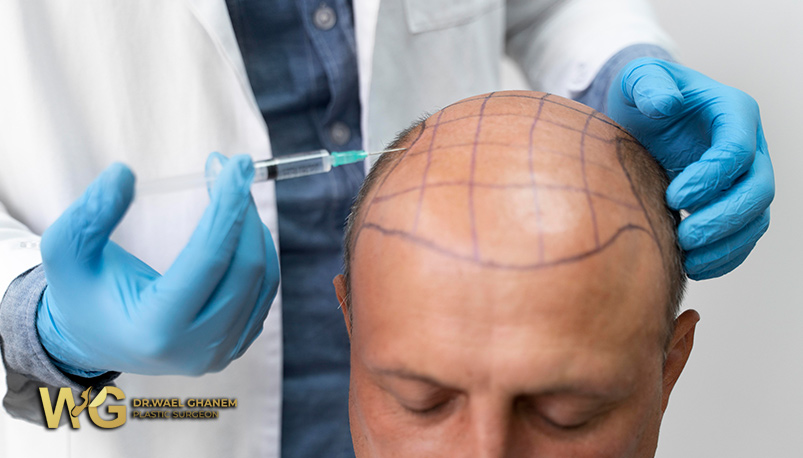 مخاطر زراعة الشعر